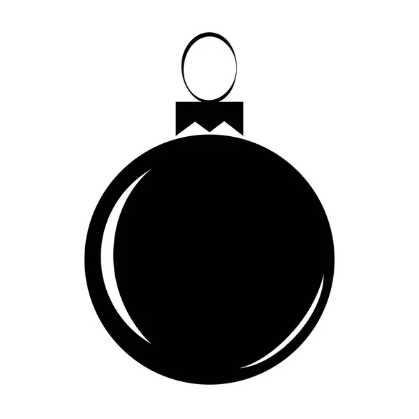Χριστουγεννιάτικη μπάλα εικονίδιο — Διανυσματικό Αρχείο