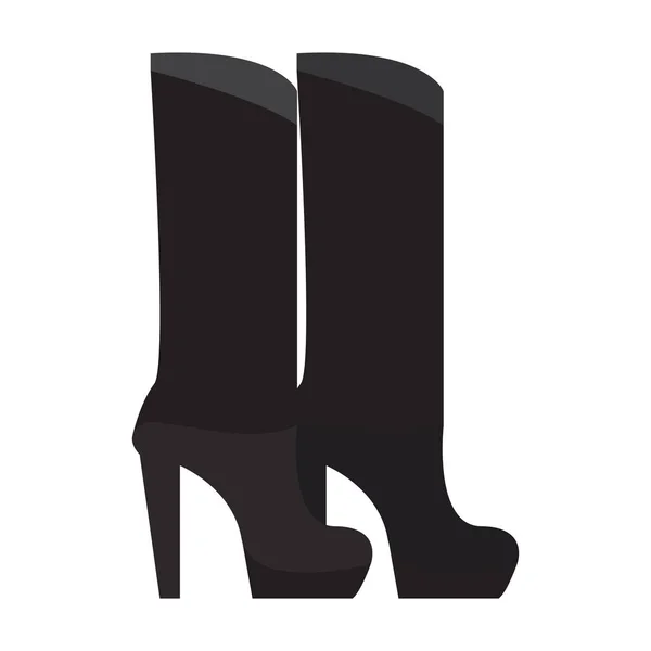 Pair of high heel shoes — Stock Vector