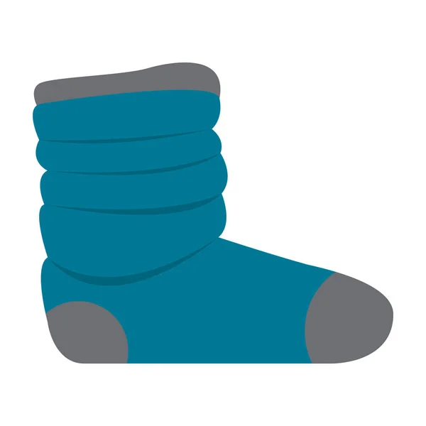 Izolované zimní boty — Stockový vektor