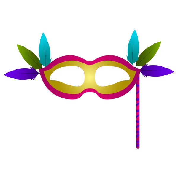 Masque Mardi Gras — Image vectorielle