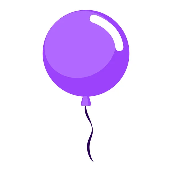 Isolierter Party-Ballon — Stockvektor