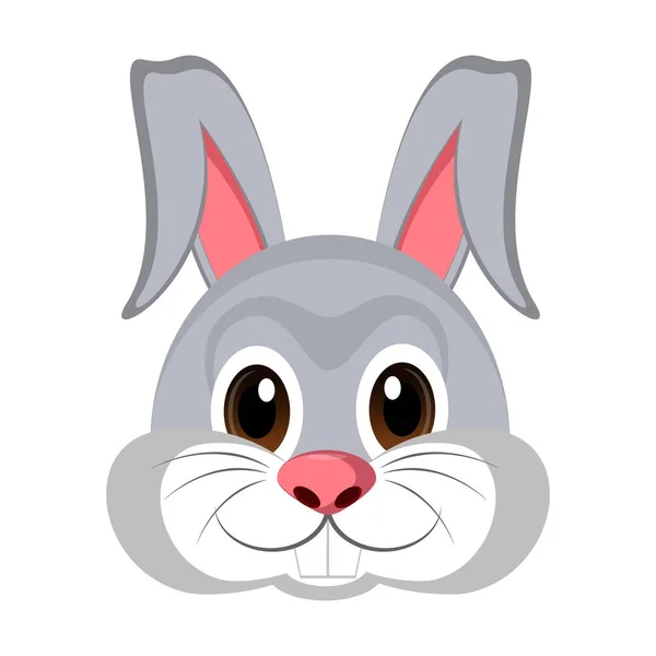 Avatar de un conejo — Vector de stock