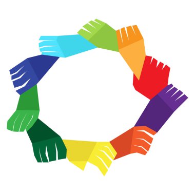 Soyut ekip çalışması simgesi