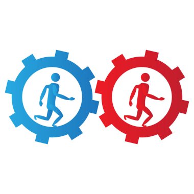 Soyut ekip çalışması simgesi