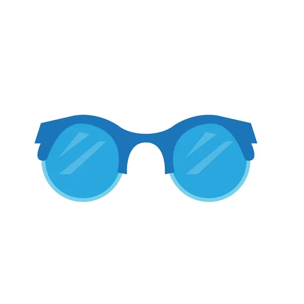 Vereinzelte Modebrille — Stockvektor