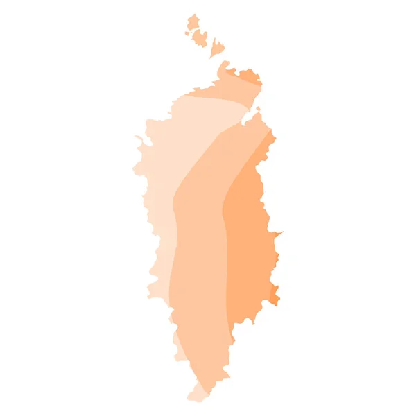 クラスノヤルスク地方政治地図 — ストックベクタ