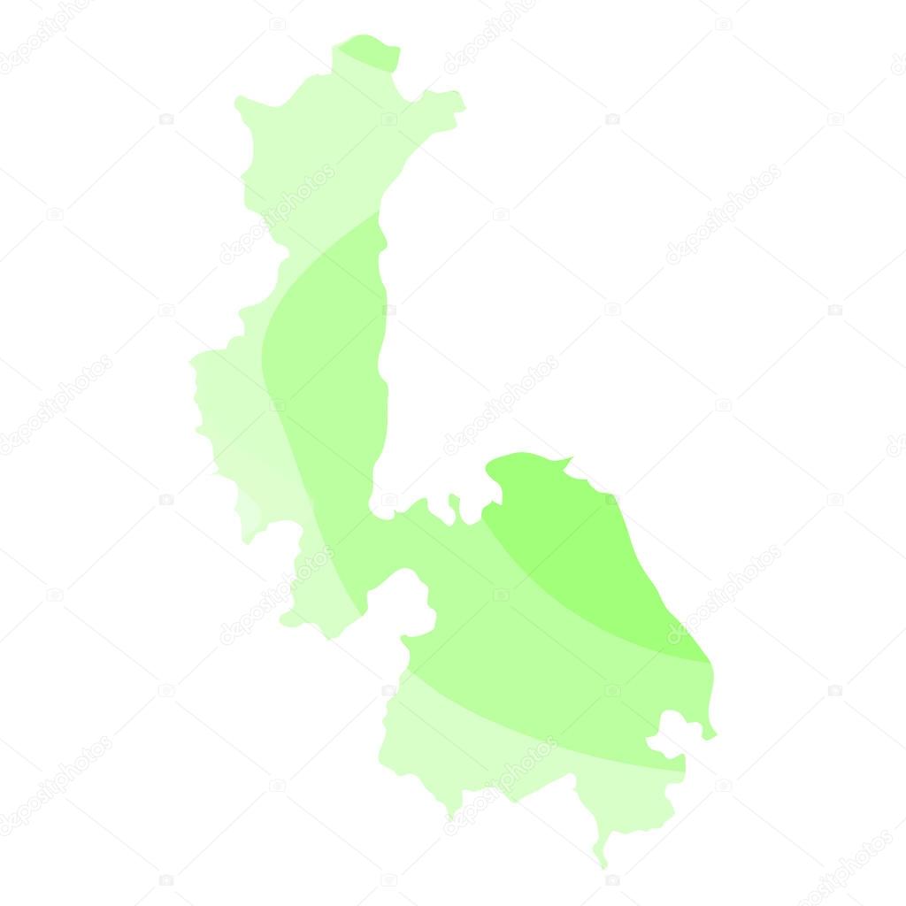 Mappa politica di Khabarovsk krai Vettoriale Stock di ©JoKalar01