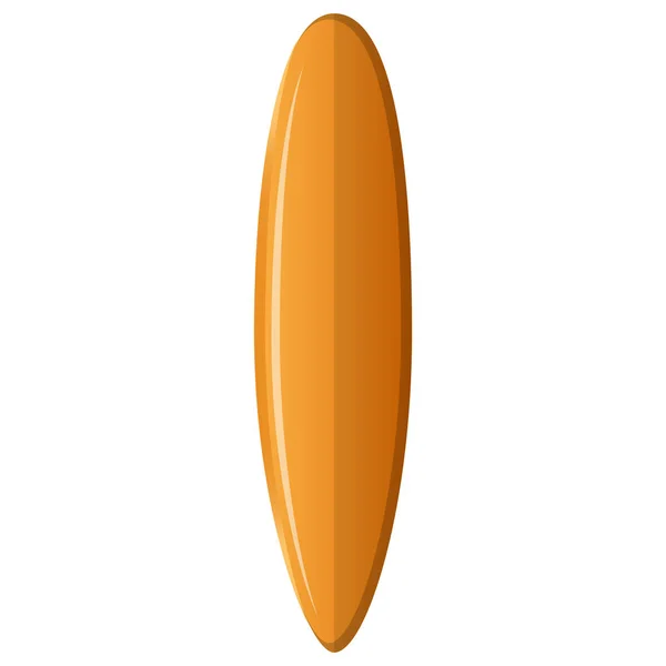 Geïsoleerde Surfboard illustratie — Stockvector