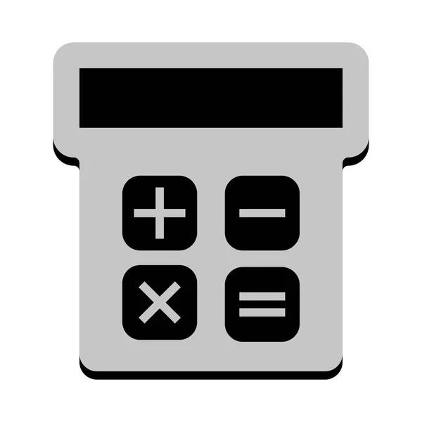 Isolated calculator icon — Stock Vector