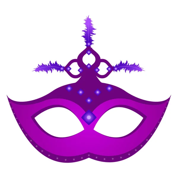 Máscara de Mardi Gras — Vector de stock