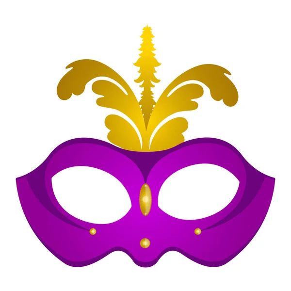 Maske von Mardi Gras — Stockvektor