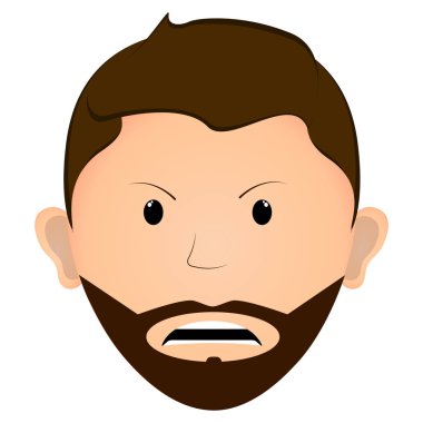 Kızgın adam avatar