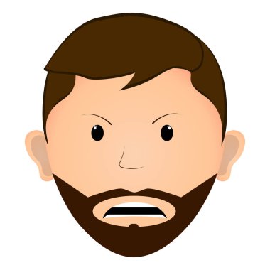 Kızgın adam avatar