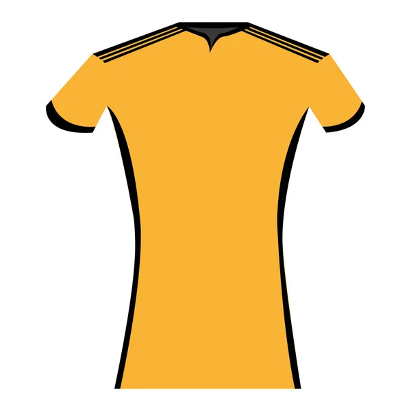 Isolerade Sport uniform — Stock vektor