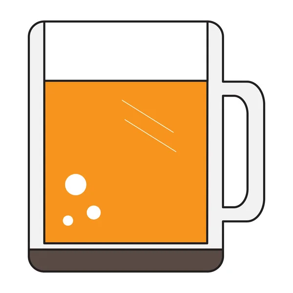 Beer mug icon — Stock Vector