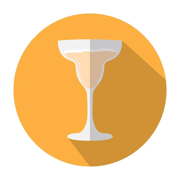 Geïsoleerde cocktail pictogram — Stockvector