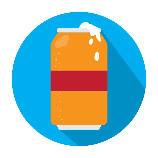 Beer can icon — Stock Vector