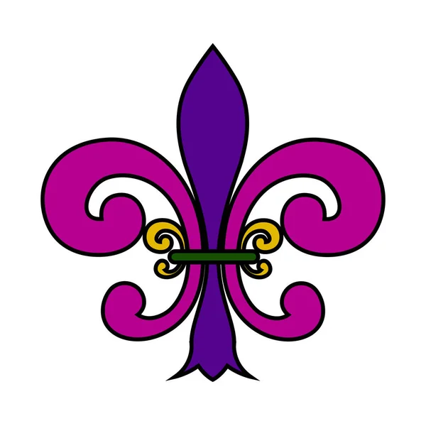 Fleur de lys — Vetor de Stock