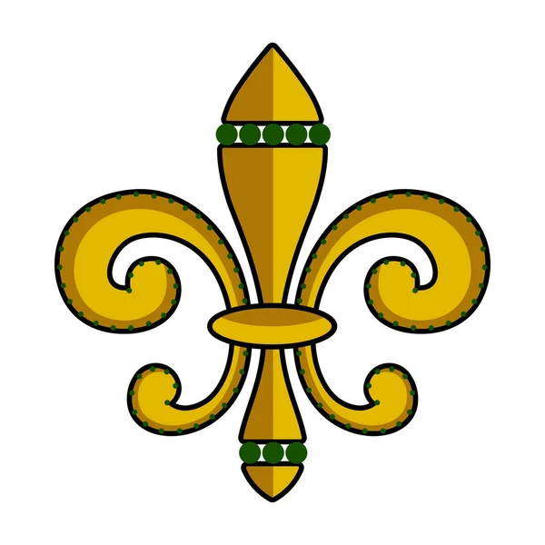 Fleur de lys — Vetor de Stock