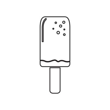 İzole buzlu şeker anahat