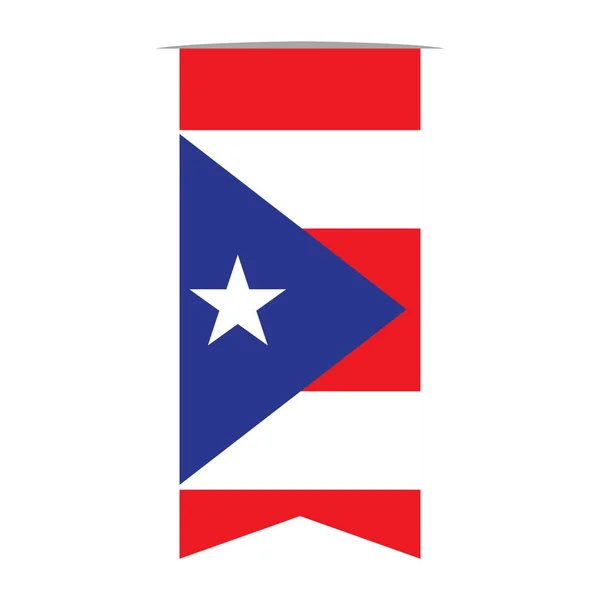 Vlag van cuba — Stockvector