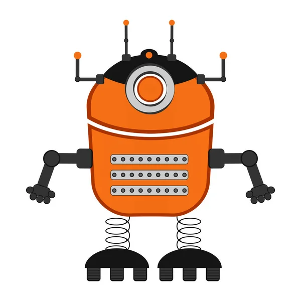หุ่นยนต์น่ารักแยก — ภาพเวกเตอร์สต็อก