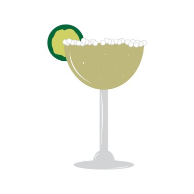 Kokteyl illüstrasyon izole