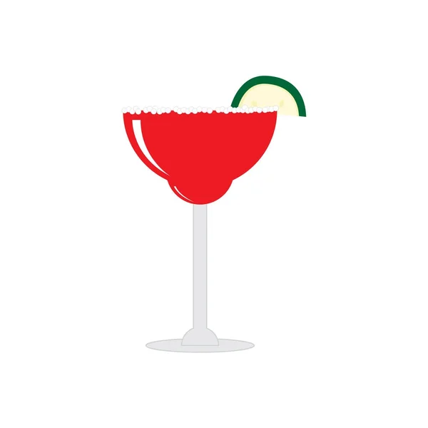 Isolerade cocktail illustration — Stock vektor