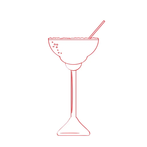 Isolated cocktail icon — Stock Vector