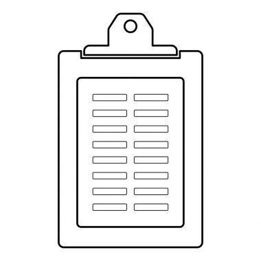 İşletme denetim listesi simgesinin resmi