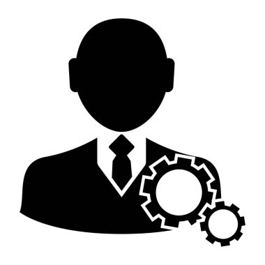 Vites simgesine sahip iş adamı