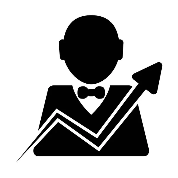 Businessman icon image — Stock Vector