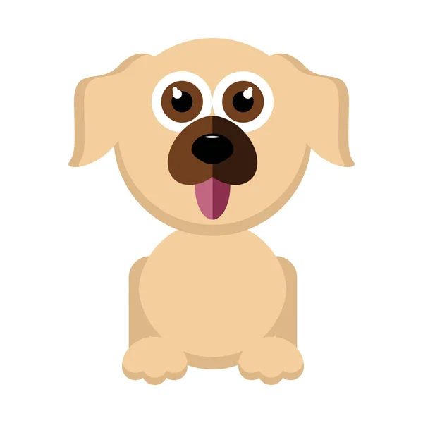 Roztomilý pes charakter — Stockový vektor