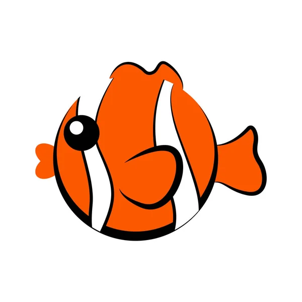 Симпатичная рыба — стоковый вектор
