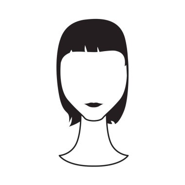 Soyut kadın avatar