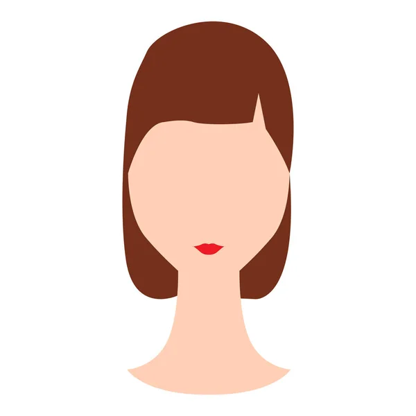 Mulher abstrato avatar —  Vetores de Stock