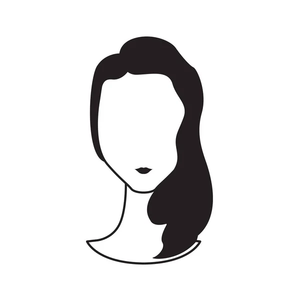 Mulher abstrato avatar —  Vetores de Stock