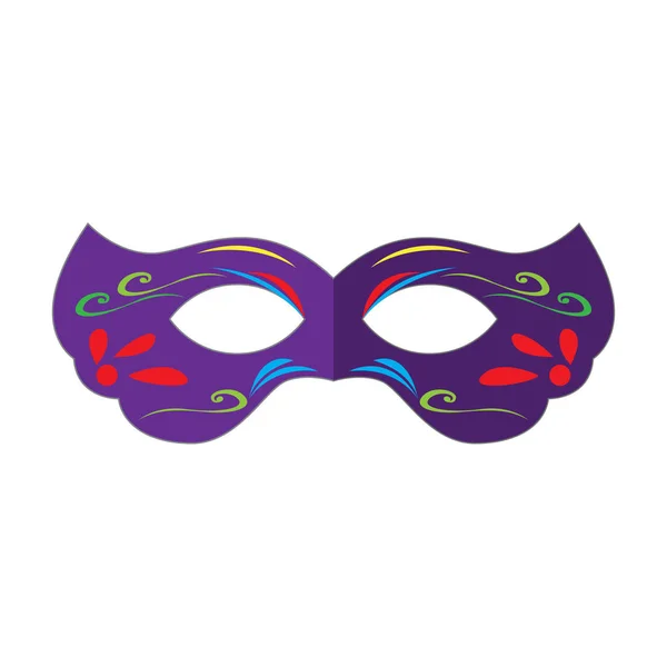 Maschera di Mardi Gras — Vettoriale Stock