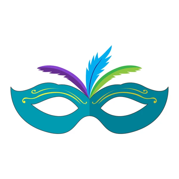 Masque Mardi Gras — Image vectorielle