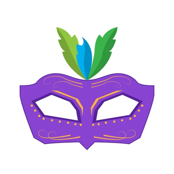 Mardi gras mask — Stock vektor