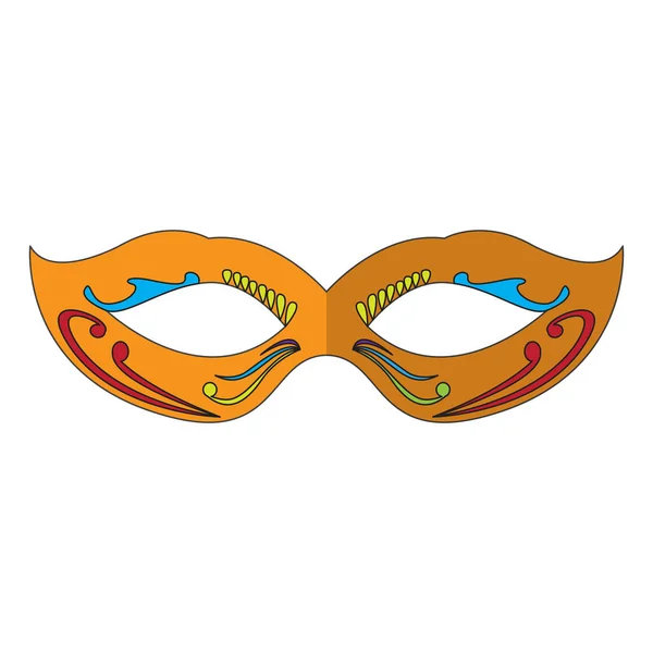Mardi gras mask — Stock vektor