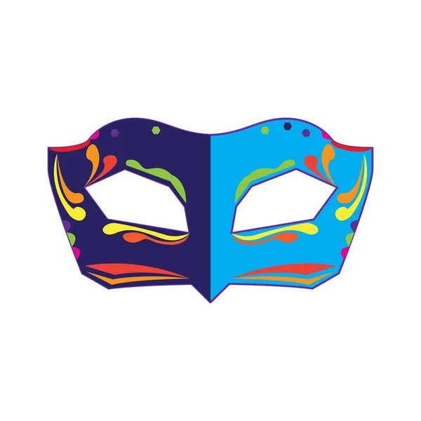 Máscara de Mardi Gras — Vector de stock