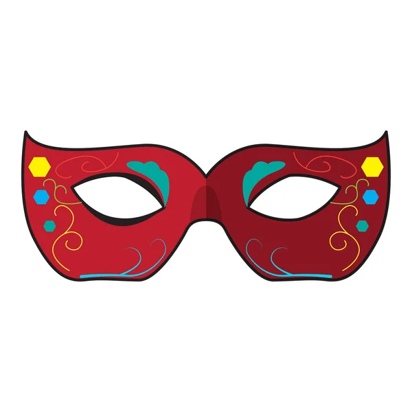 Masque Mardi Gras — Image vectorielle