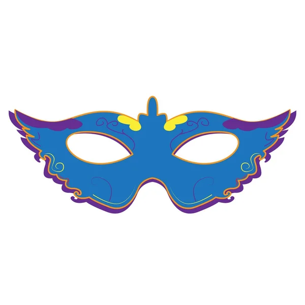 Masque Mardi Gras — Image vectorielle