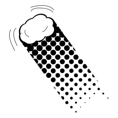 Komik izole kabarcık