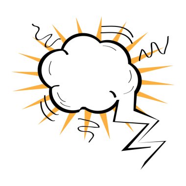 boş çizgi roman konuşma balonu