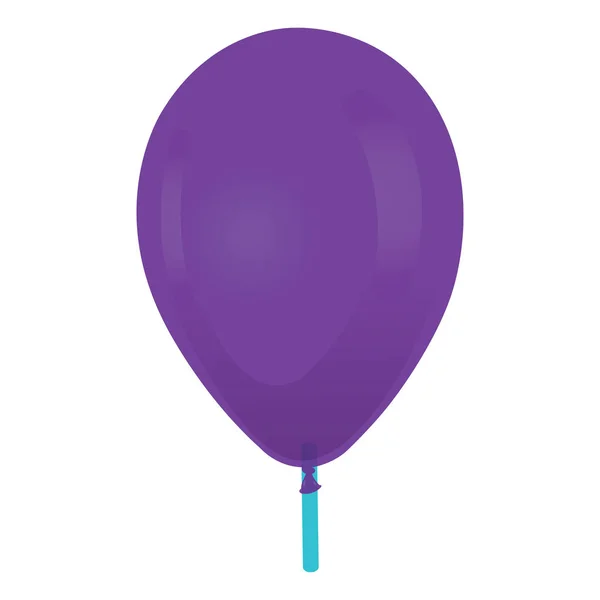 Ícone de balão isolado — Vetor de Stock