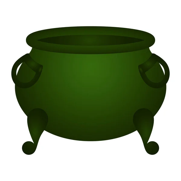 Empty coin pot image — Stock Vector