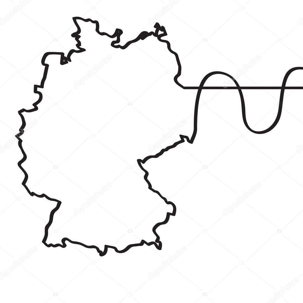 Картинки, карта германии рисунок
