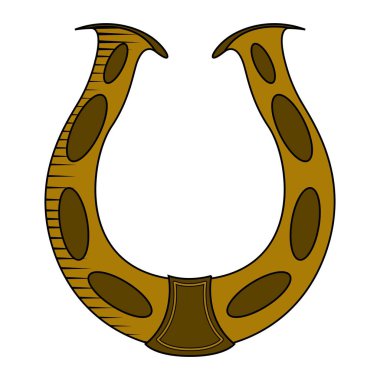 Altın at nalı simgesi